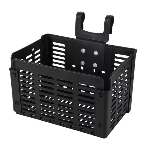 removable vented front bicycle cargo basket with universal handlebar mount Bowlift