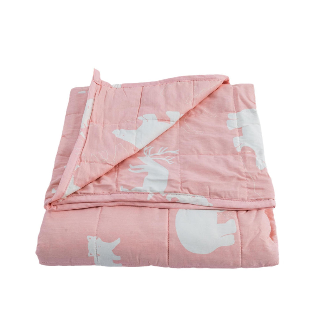 Women Plush Blanket with Animal Motif Bowlift