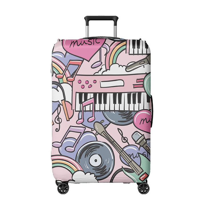 Unisex Hard-shell suitcase with cheerful pirate motif Bowlift