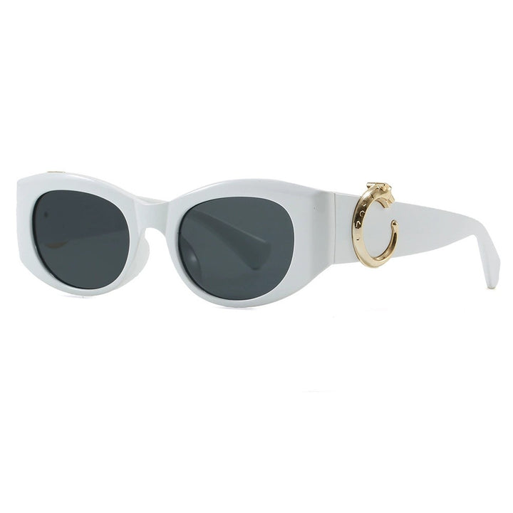 Women's elegant Cat-Eye sunglasses with golden details Bowlift