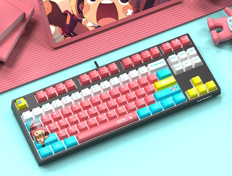 87-Key Custom Mechanical Keyboard Bowlift