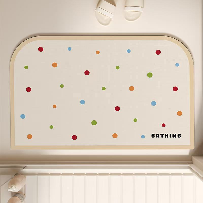 Soft and Textured Bath Mat Bowlift
