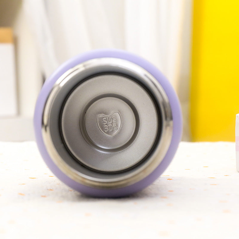 Insulated drinking bottle with practical leak protection and cheerful astronaut design Bowlift
