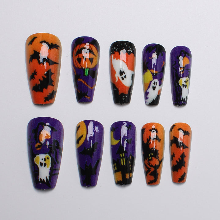 Creative Halloween Artificial Nails Bowlift 1788229226