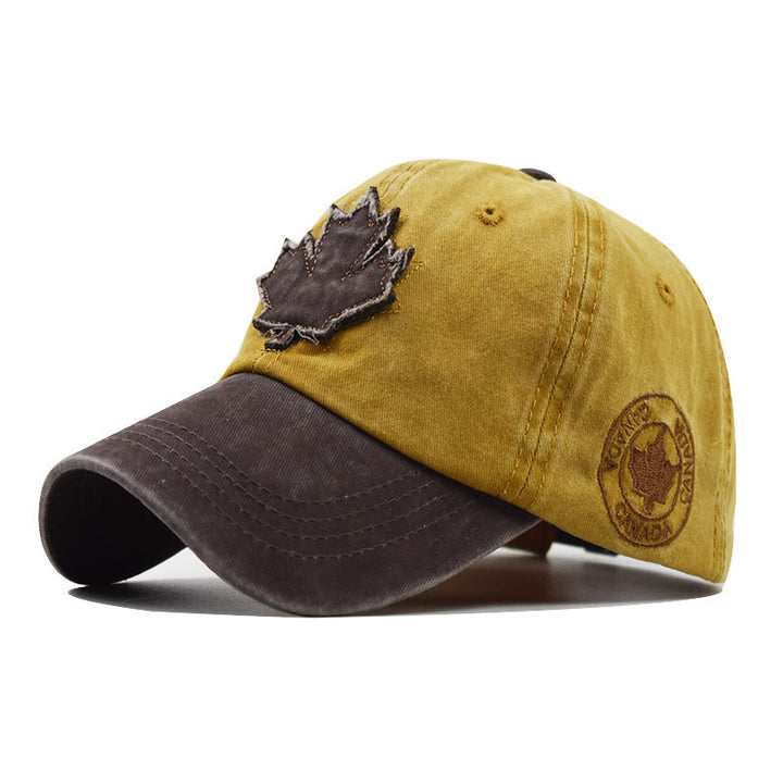 Women's Distressed Canvas Baseball Cap Bowlift