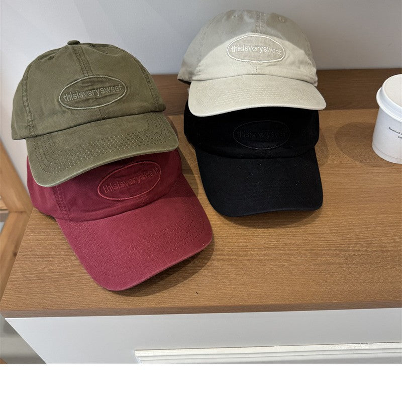 Men's Casual Distressed Cotton Baseball Cap Bowlift