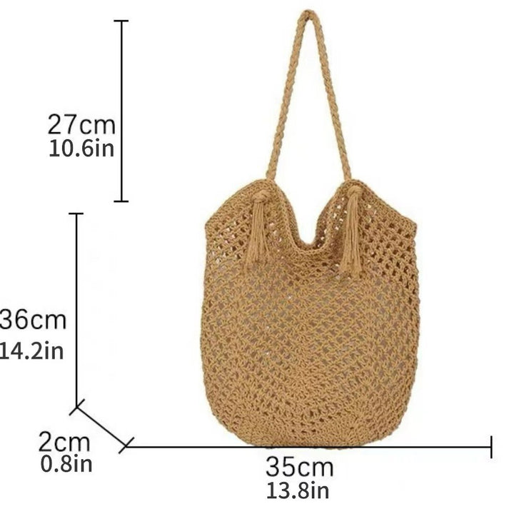 Handcrafted mesh tote bag Bowlift