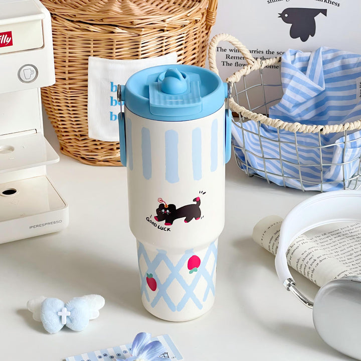 Women's sweet and playful insulated bottle Bowlift