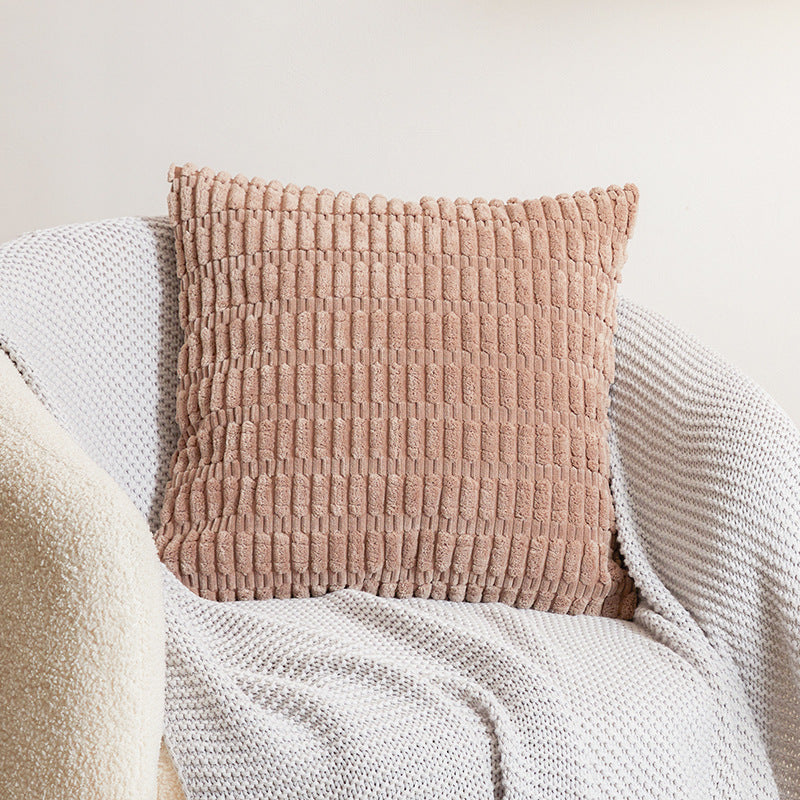 Textured Plush Accent Pillow