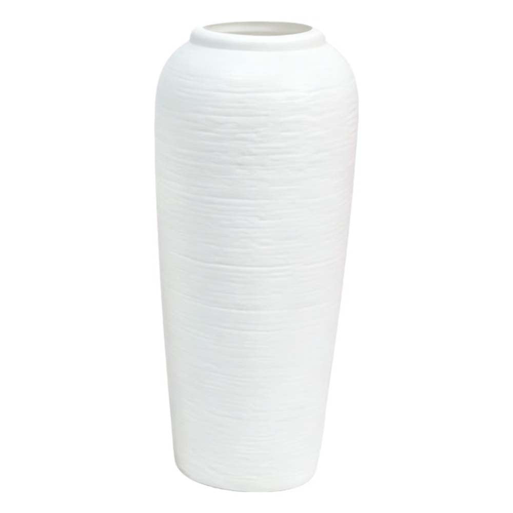 Textured Ceramic Floor Vase Bowlift