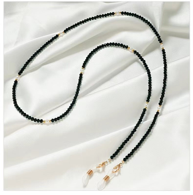 Elegant Beaded Eyewear Chain Bowlift