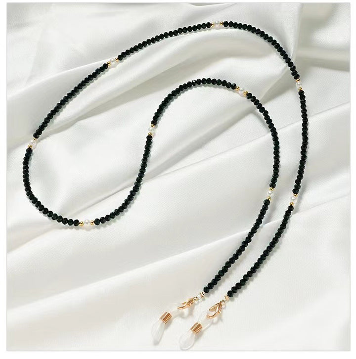 Elegant Beaded Eyewear Chain Bowlift