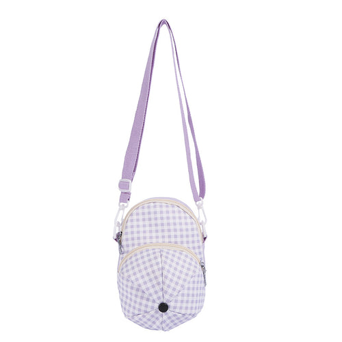 Stylish Gingham Crossbody Bag