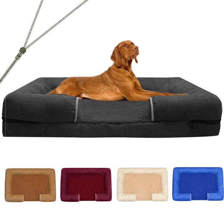 Luxury Orthopedic Dog Bed Sofa
