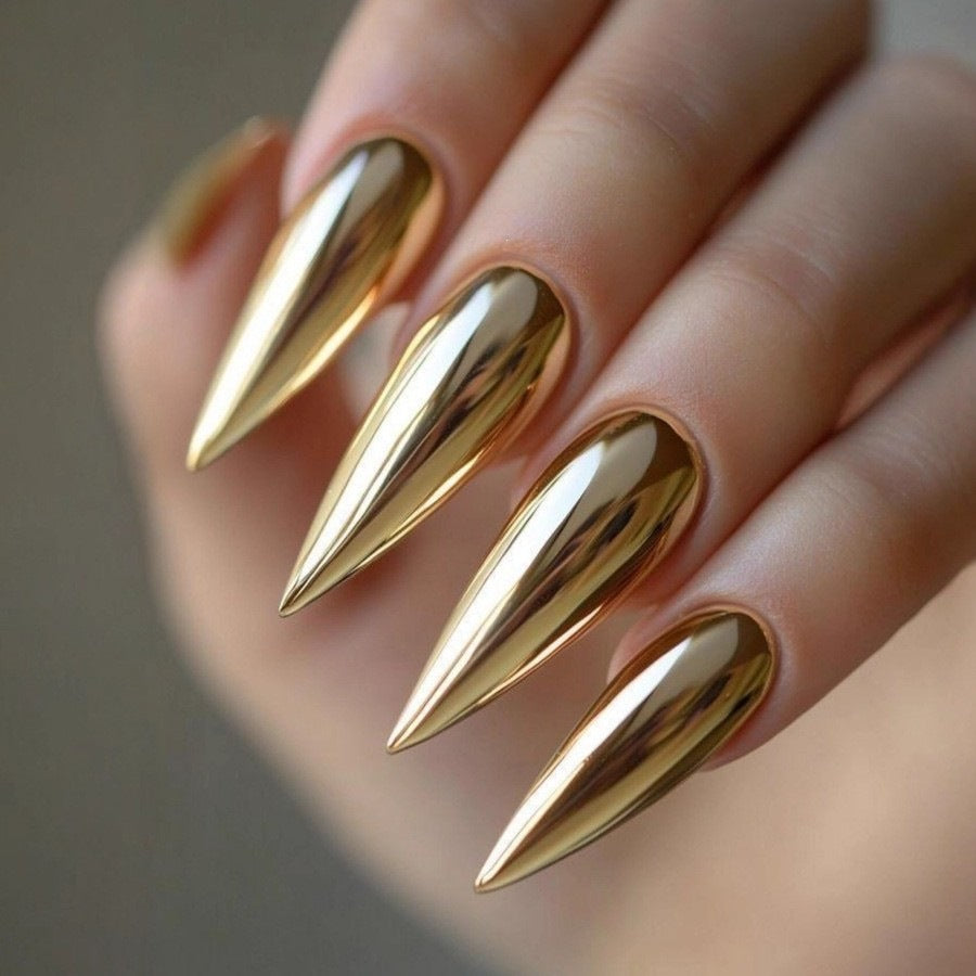 Shiny artificial nails Bowlift