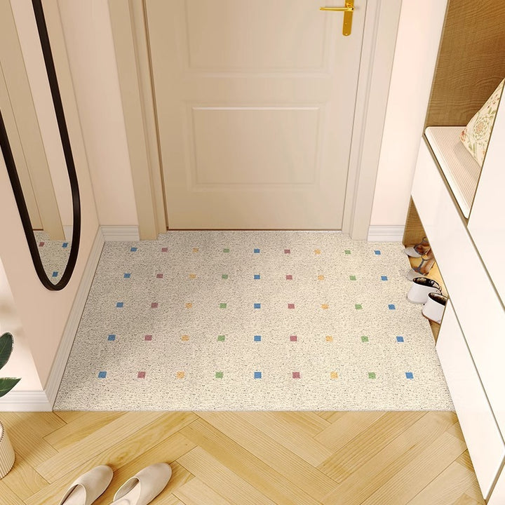 Stylish Terrazzo Design Entryway Mat Bowlift