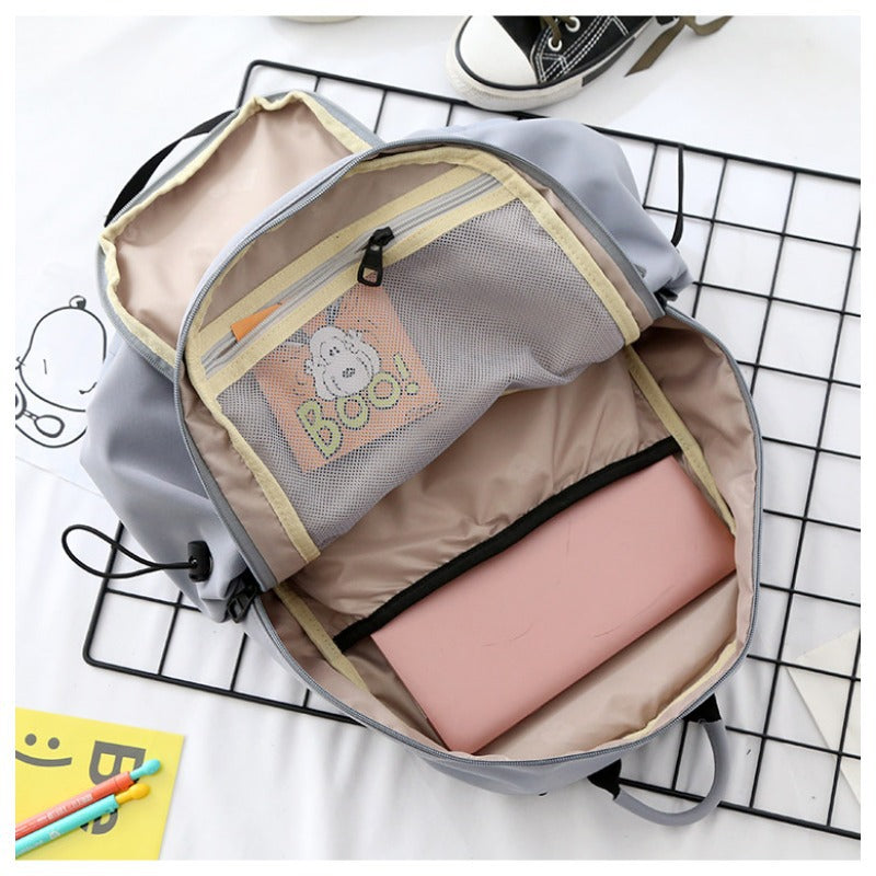 Trendy backpack with multifunctional compartments Bowlift
