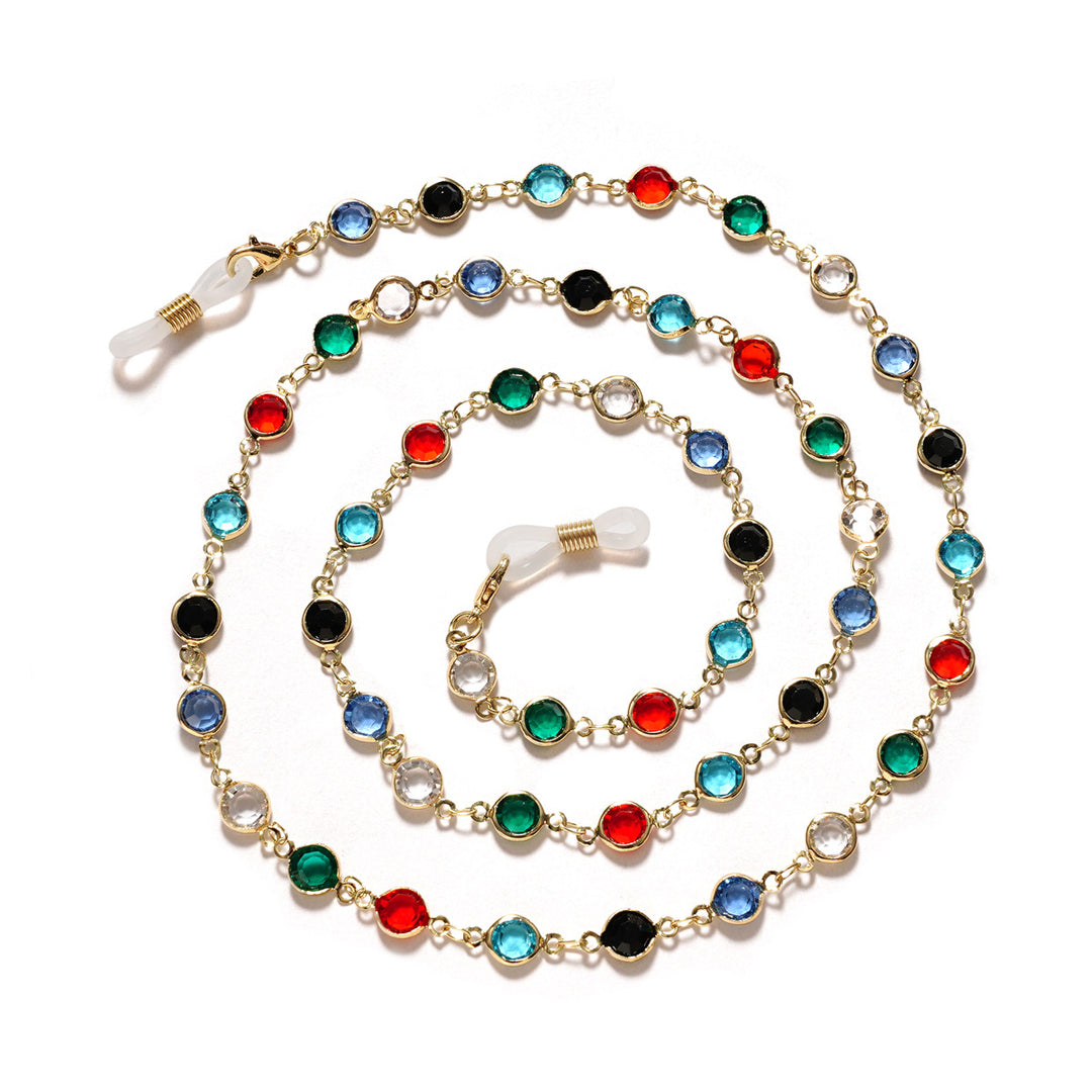 Elegant Crystal Beaded Chain Bowlift