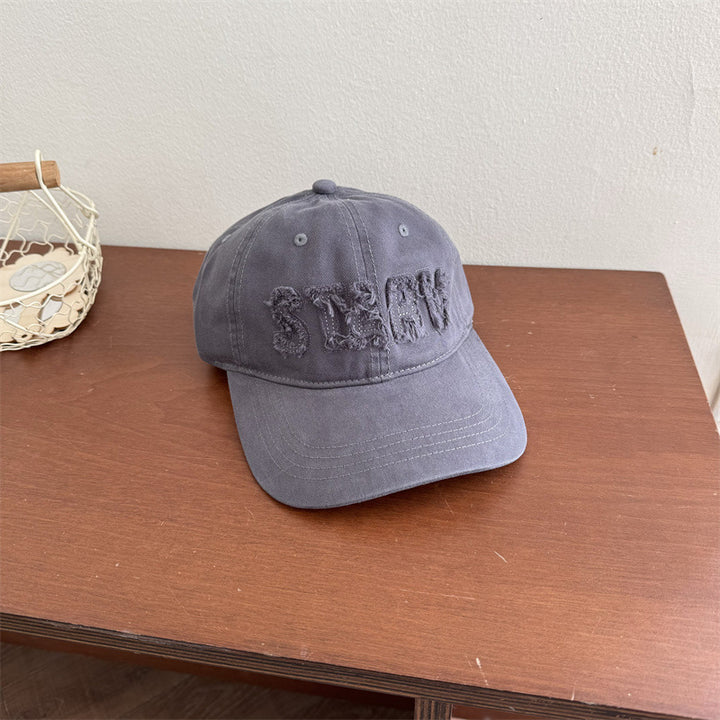 Women's Casual Distressed Baseball Cap Bowlift