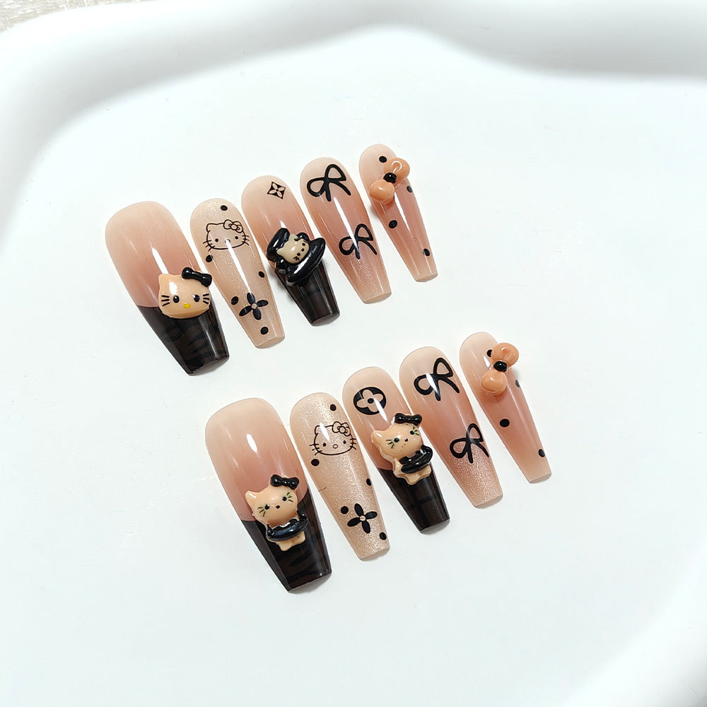 Nail Art Set with Creative Designs Bowlift