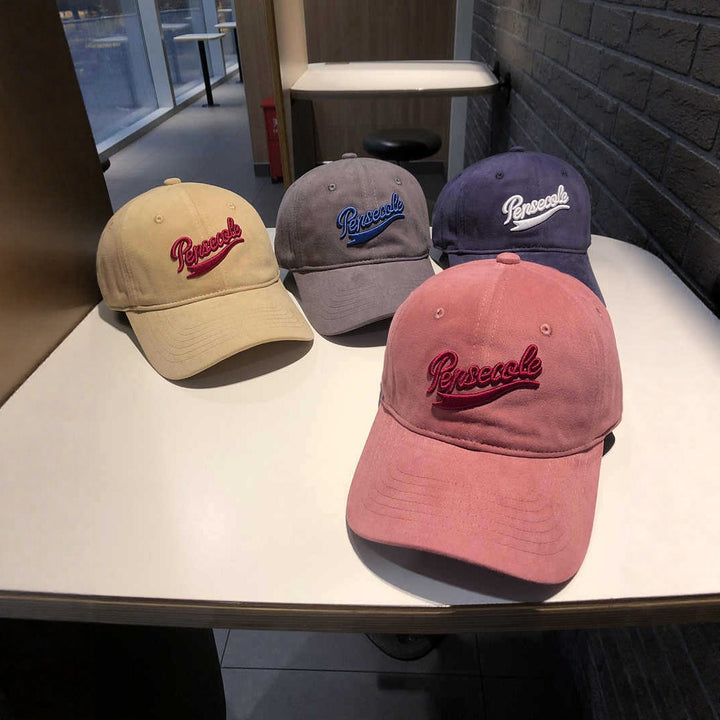 Unisex Adjustable Embroidered Cap Bowlift