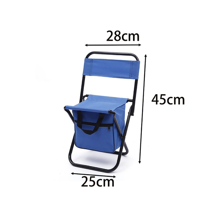 Portable Folding Cooler Chair Bowlift