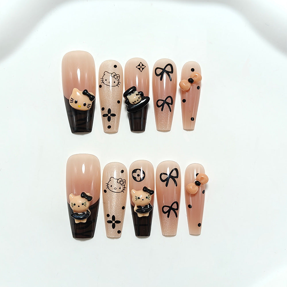 Nail Art Set with Creative Designs Bowlift