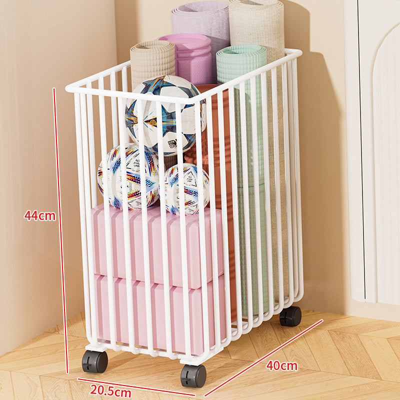 Versatile Rolling Storage Cart with Dividers Bowlift