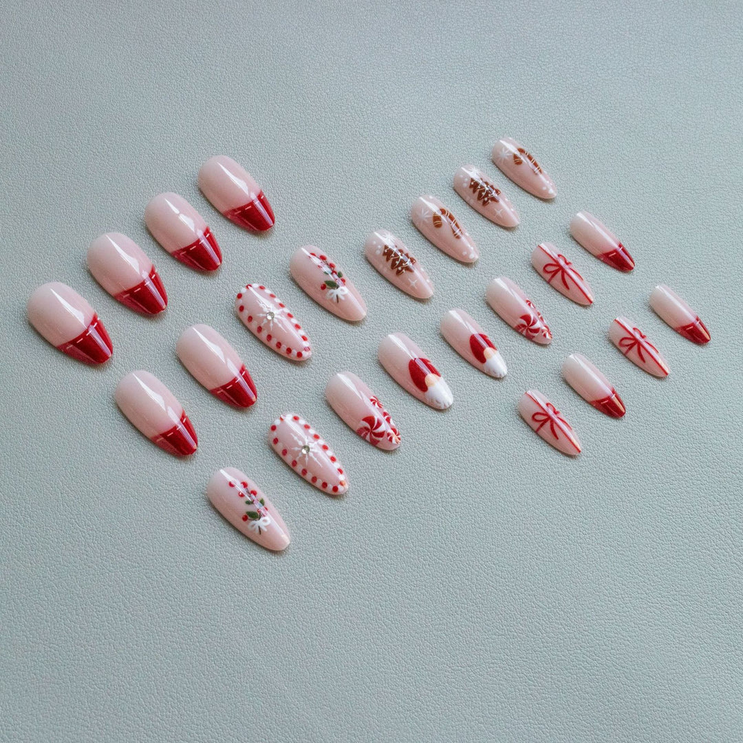 Creative Holiday-Themed Nail Art Kit