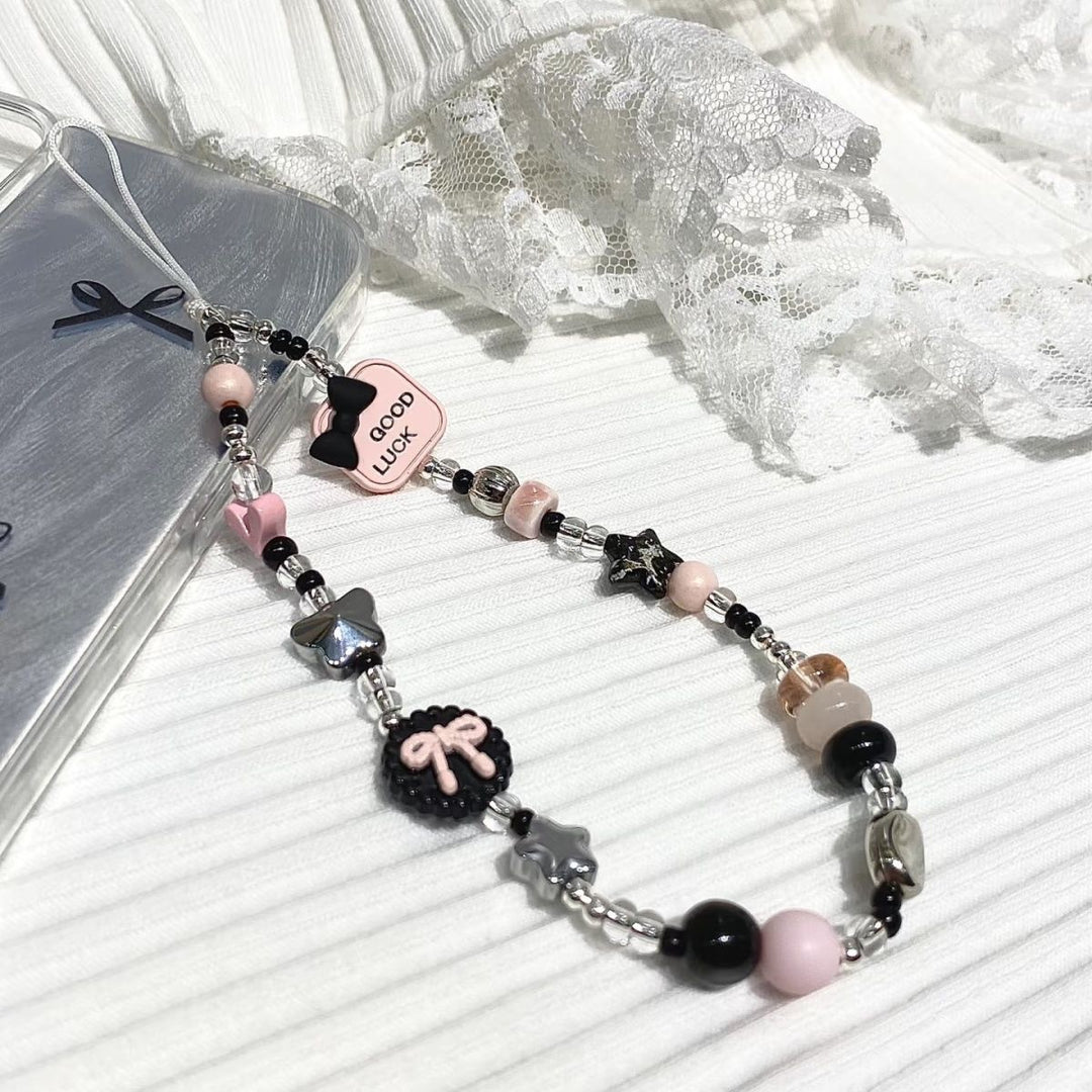 Beaded Charm Phone Necklace Bowlift