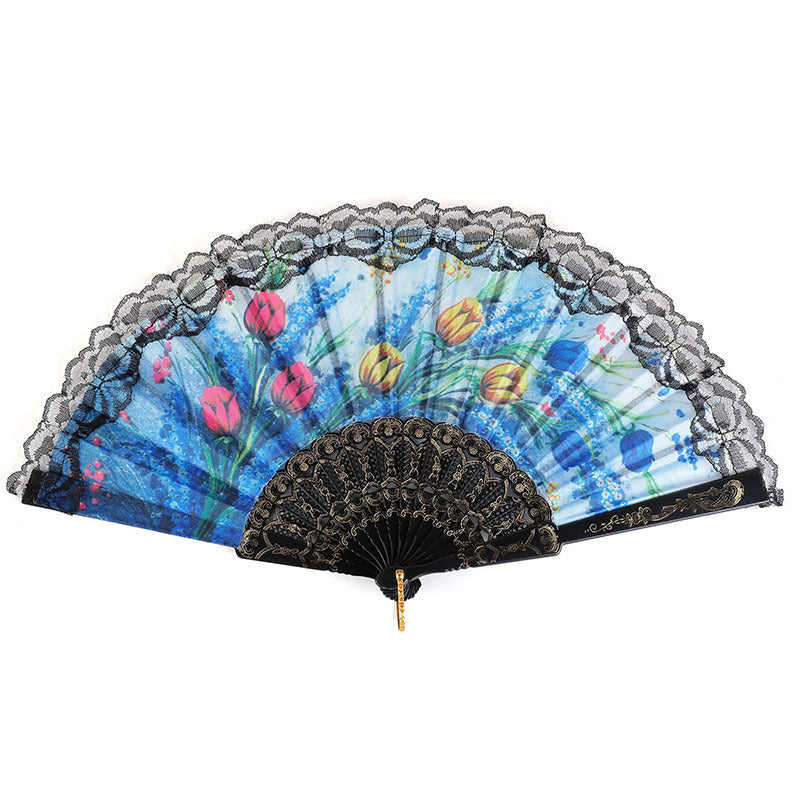 Ladies Elegant Hand Fan Bowlift