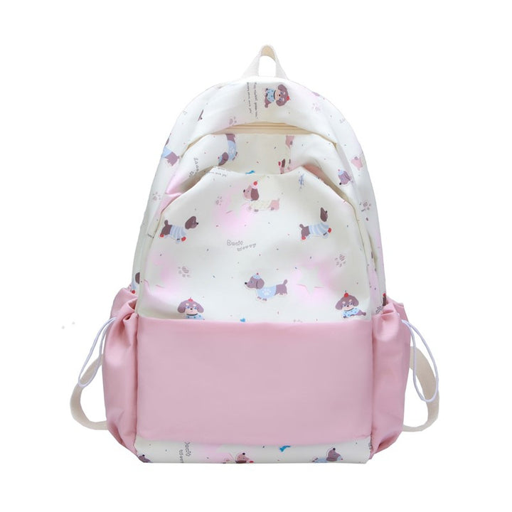 Plush Backpack with Animal Motif and Multifunctional Design Bowlift