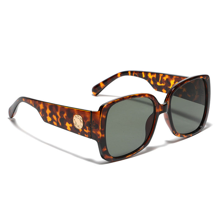 Ladies square sunglasses with luxurious tortoiseshell design Bowlift