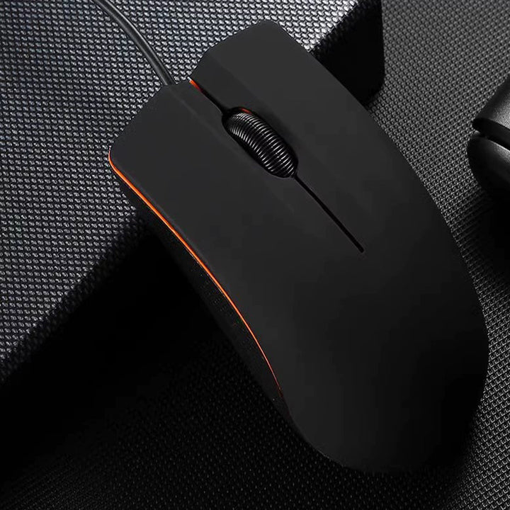 High-Precision Wired Gaming Mouse with Adjustable Sensitivity Bowlift