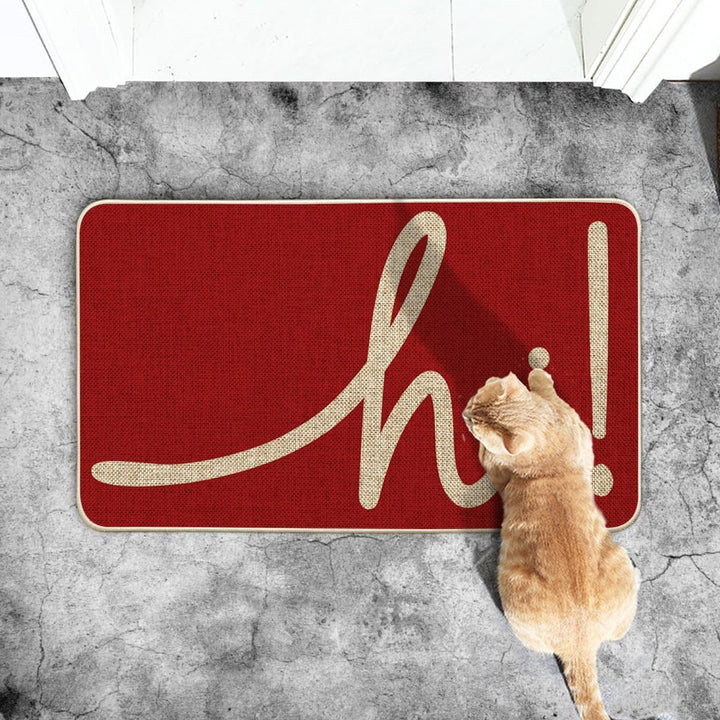 Decorative Welcome Floor Mat Bowlift