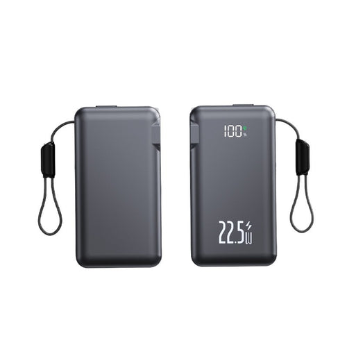 Portable power bank with integrated LCD display and fast charging function Bowlift