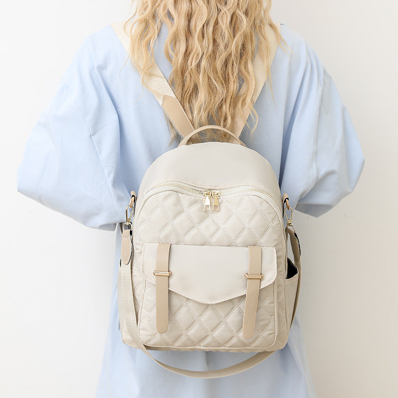Quilted Fashion Backpack Bowlift