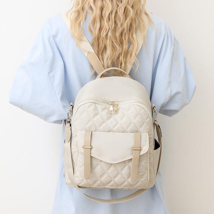 Quilted Fashion Backpack Bowlift