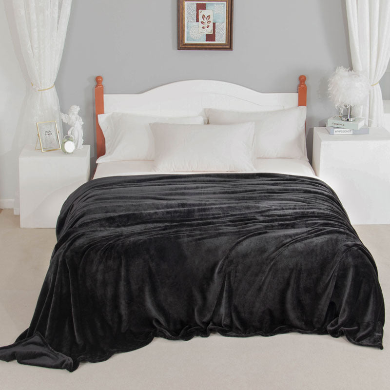 Plush Fleece Throw Blanket Bowlift