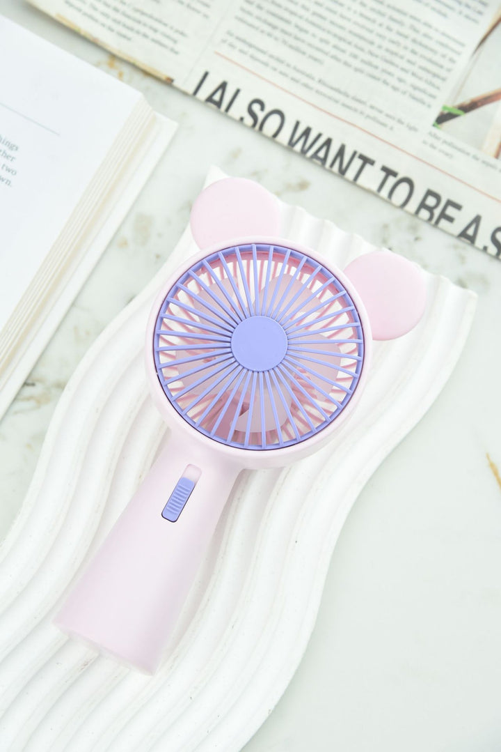 Portable Handheld Cooling Fan with Cute Antler Design Bowlift