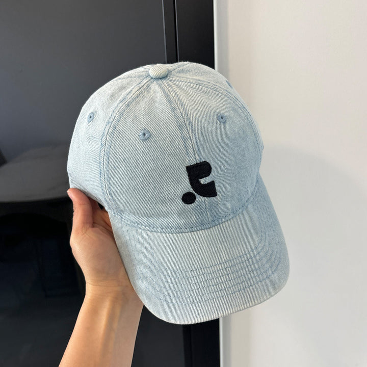 Men's Denim Style Baseball Cap Bowlift