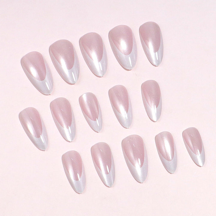 Luxurious Gradient Press-On Nails Bowlift