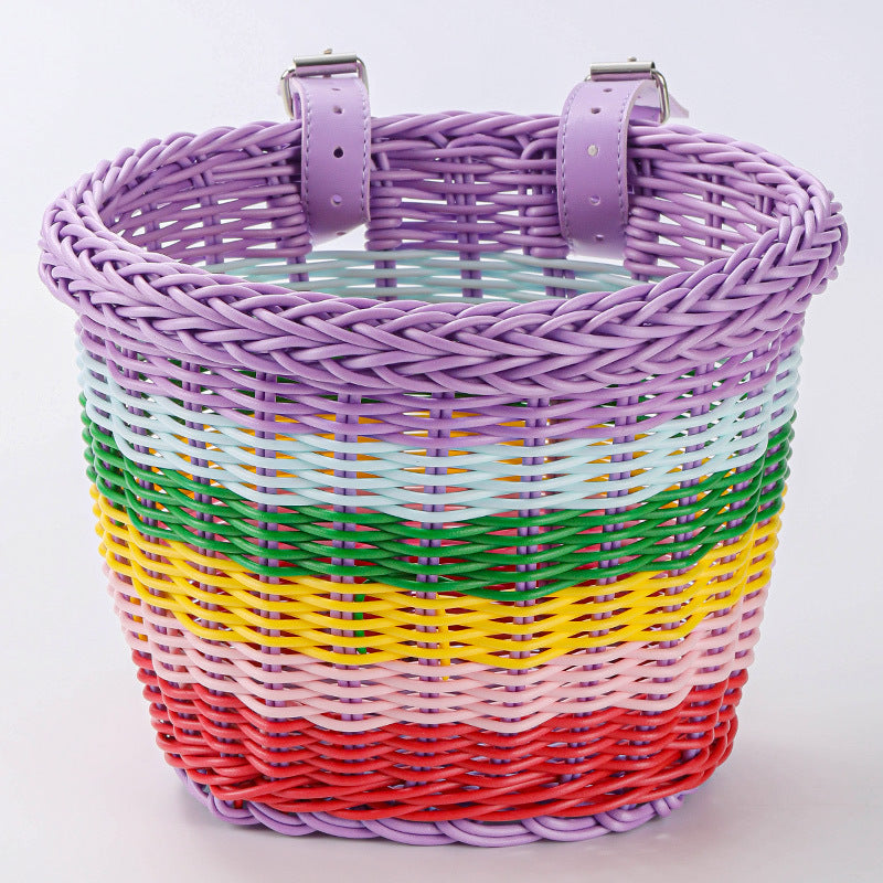 Woven Bicycle Storage Basket Bowlift