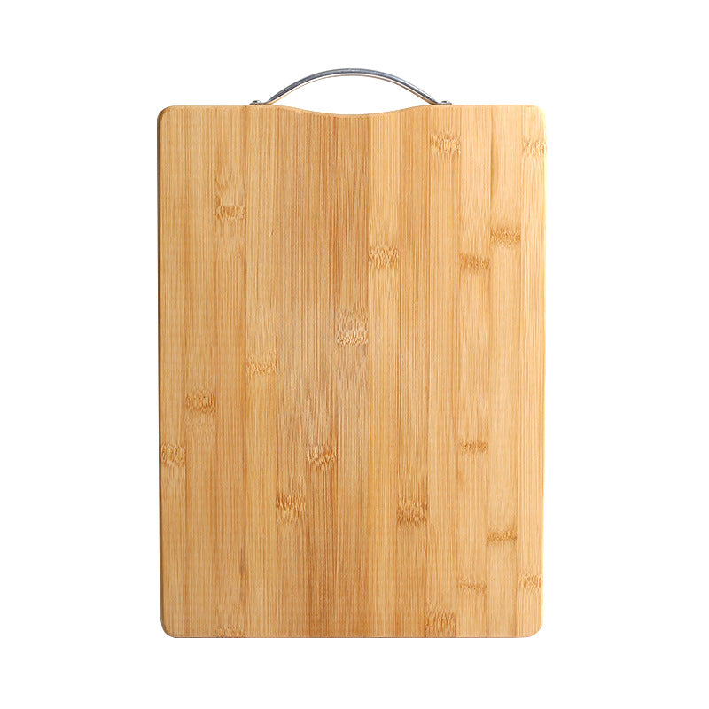 Bamboo Portable Chopping and Serving Board with Stainless Steel Handle Bowlift
