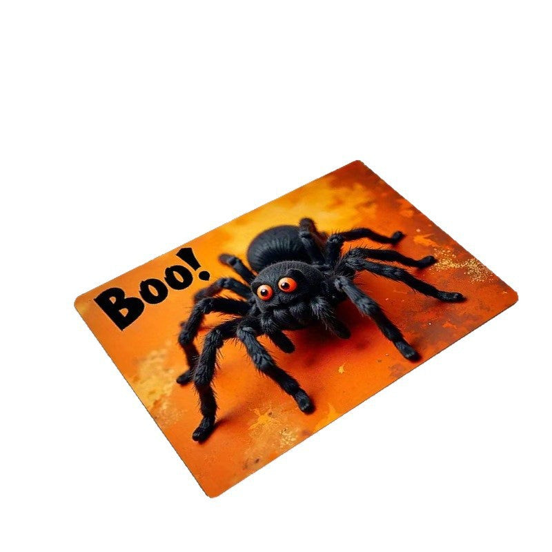 Artistic Skull-Themed Area Rug Bowlift