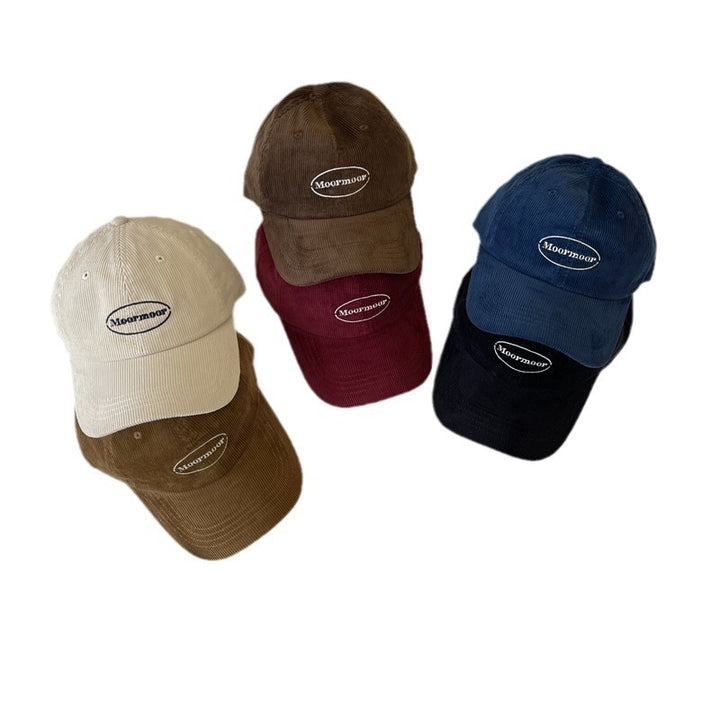 Women's Casual Corduroy Baseball Cap Bowlift