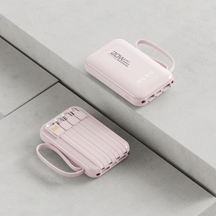 Portable Powerbank with Intelligent Charging Concept Bowlift