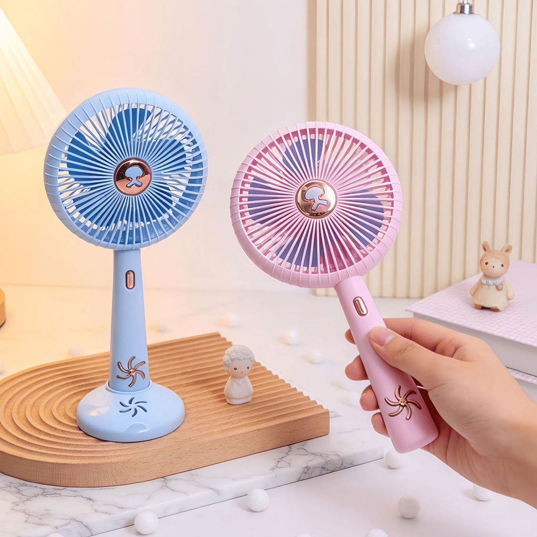 Portable USB Desk Fan with Adjustable Tilt Bowlift
