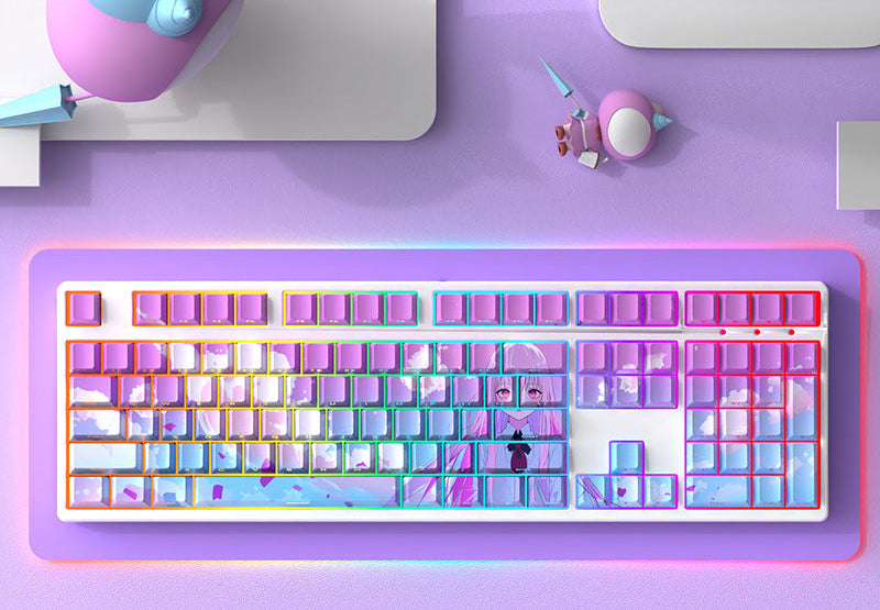 Custom Graphic Mechanical Keyboard Bowlift