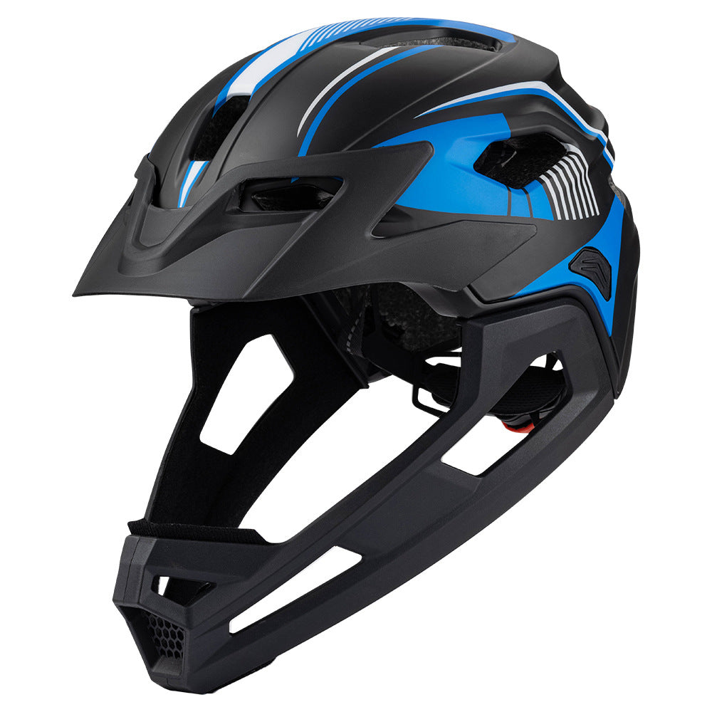 Adjustable Mountain Biking Helmet Bowlift